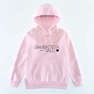 H&M x Giambattista Valli Pink Hooded Sweatshirt